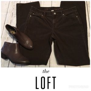 LOFT Original Boot Corduroy Pants Size 10
